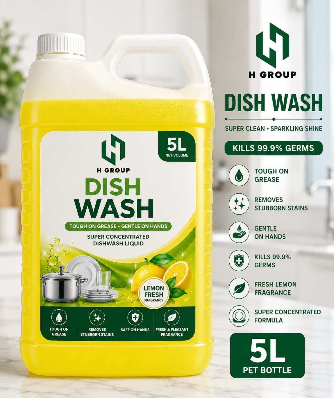 Dish Wash product pack